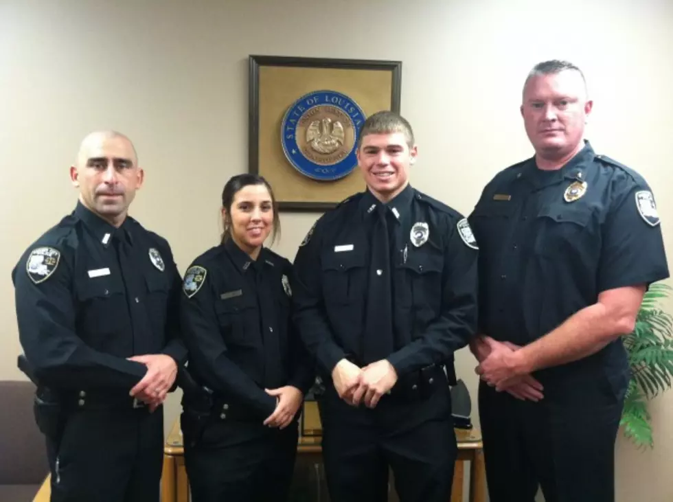 Bossier City Police Welcome Three New Officers