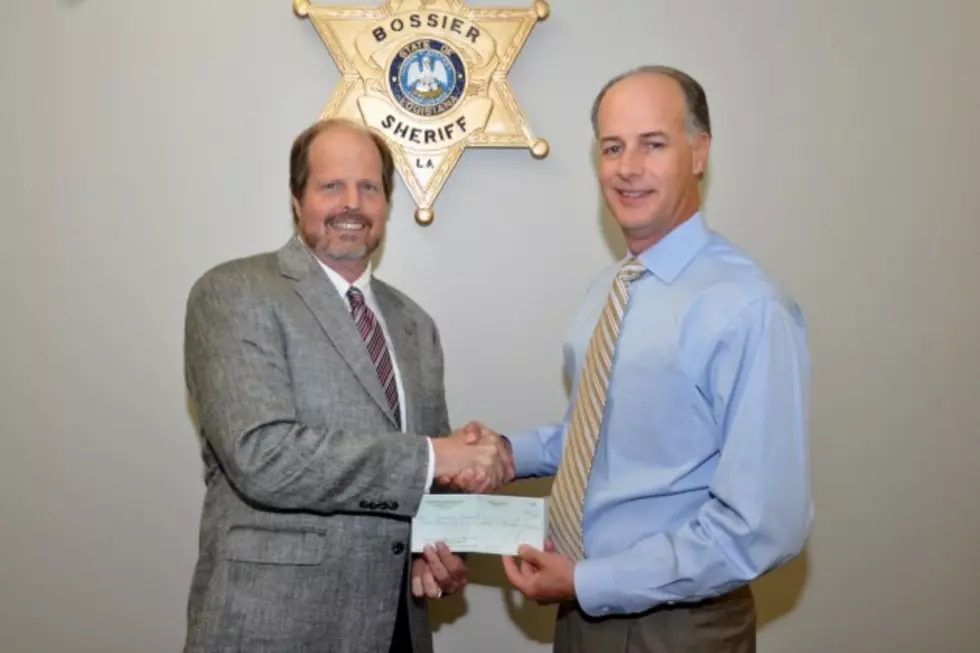 Arby&#8217;s President Donates to Bossier Sheriff&#8217;s Office