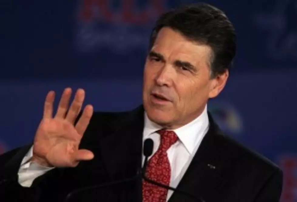 Gov. Perry: I &#8216;Stepped Right in It&#8217; With Gay-Alcoholism Comparison Remarks