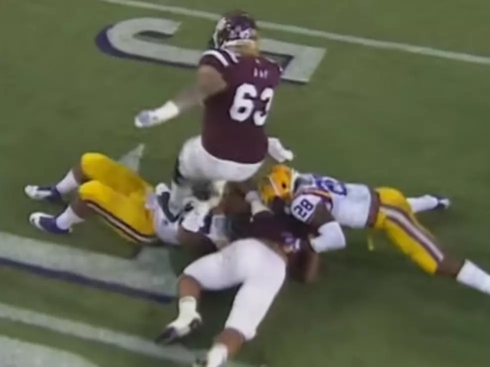 Did Mississippi State&#8217;s Dillon Day Purposely Stomp On LSU Players? (Video)