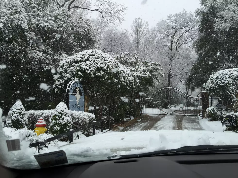 LIVE: Shreveport-Bossier City is Covered in Snow[PHOTO + VIDEOS]