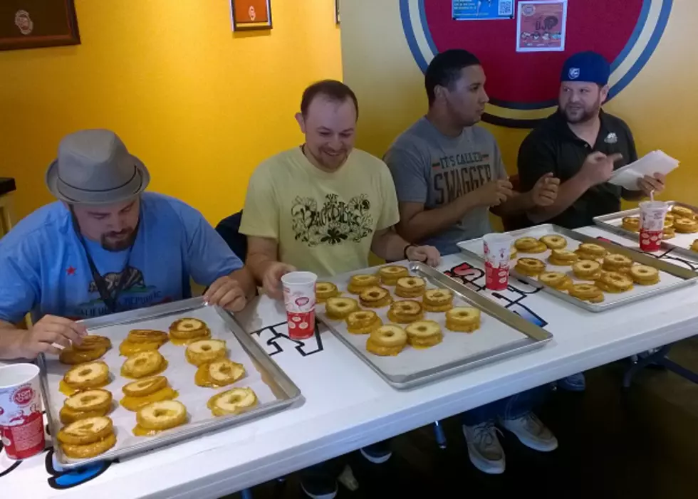 Local DJs Go For Glory In Tom+Chee Eating Contest [PHOTOS+VIDEO]