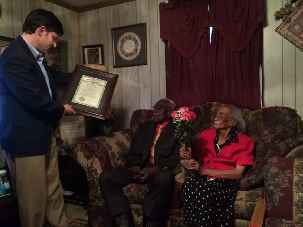 Benton Couple Honored as Louisiana’s Longest-married