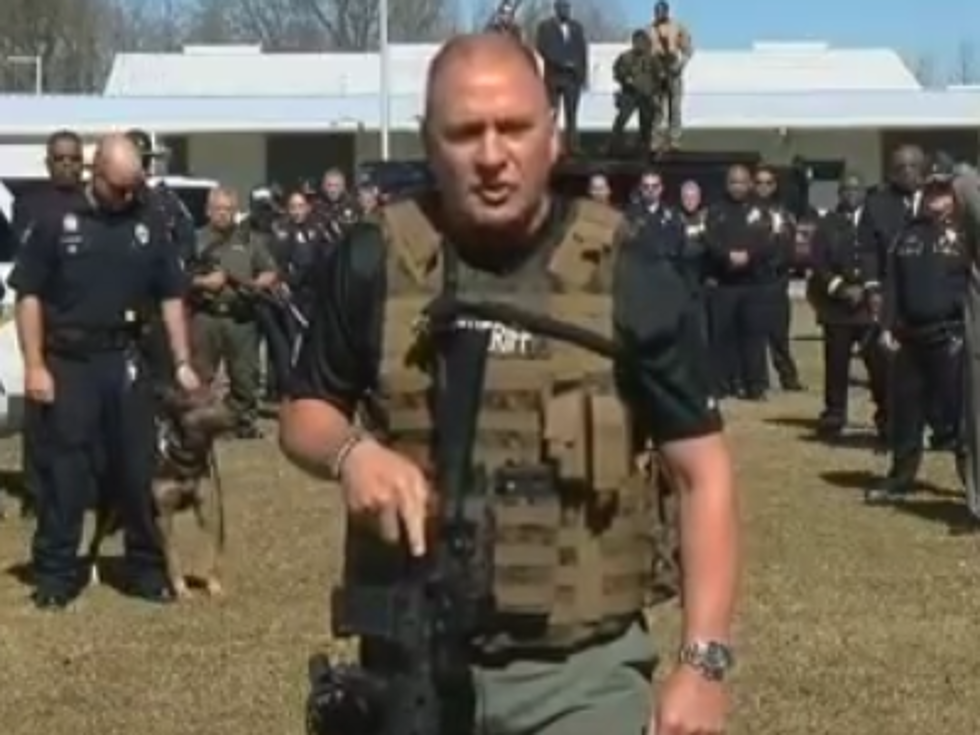 Louisiana Sheriff Threatens Gangs In Viral Video