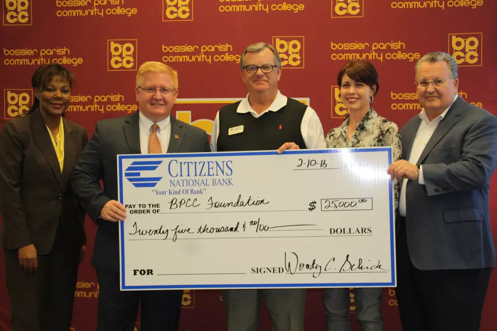 BPCC Receives $25,000 from Citizens National Bank
