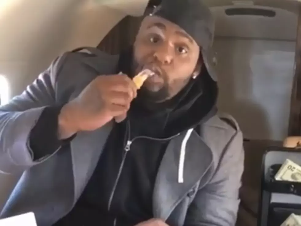 Ex-LSU Star Glen Davis Arrested, Eats Chicken, Flashes Cash, Proclaims Innocence [VIDEO]