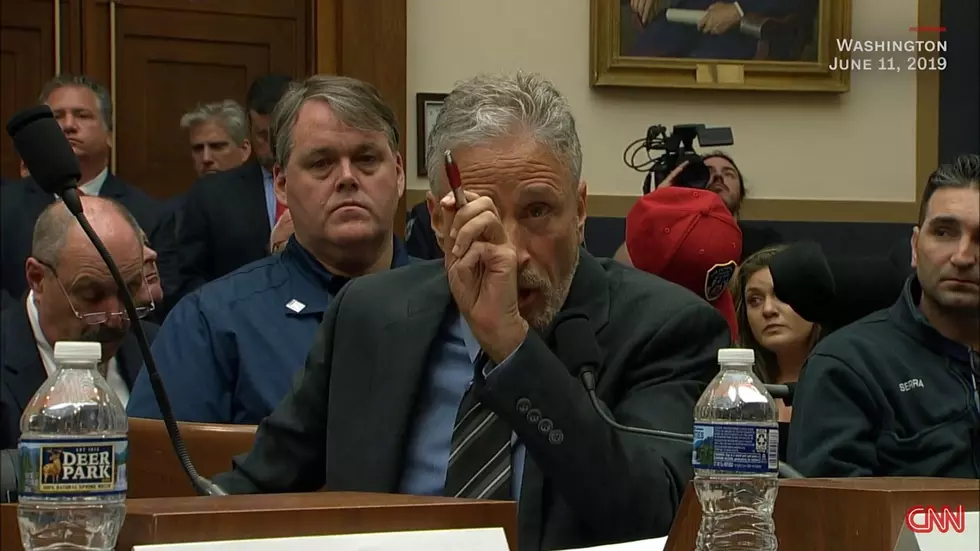Jon Stewart Confronts Mike Johnson & Congress for 9/11 Responders