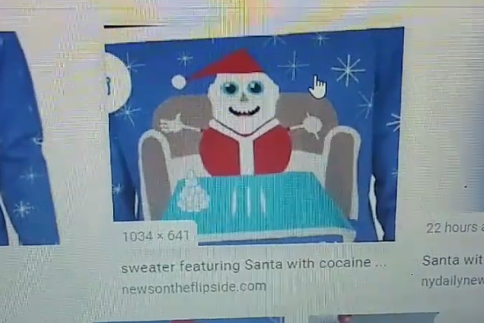Walmart Apologizes, Pulls ‘Cocaine Santa’ Sweaters from Site [VIDEO]