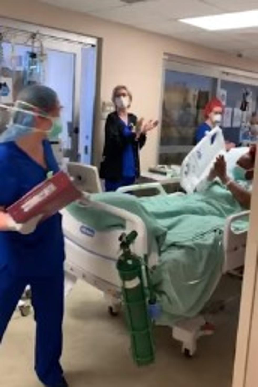 Watch As Staff at WK Celebrate One Patient&#8217;s Recovery