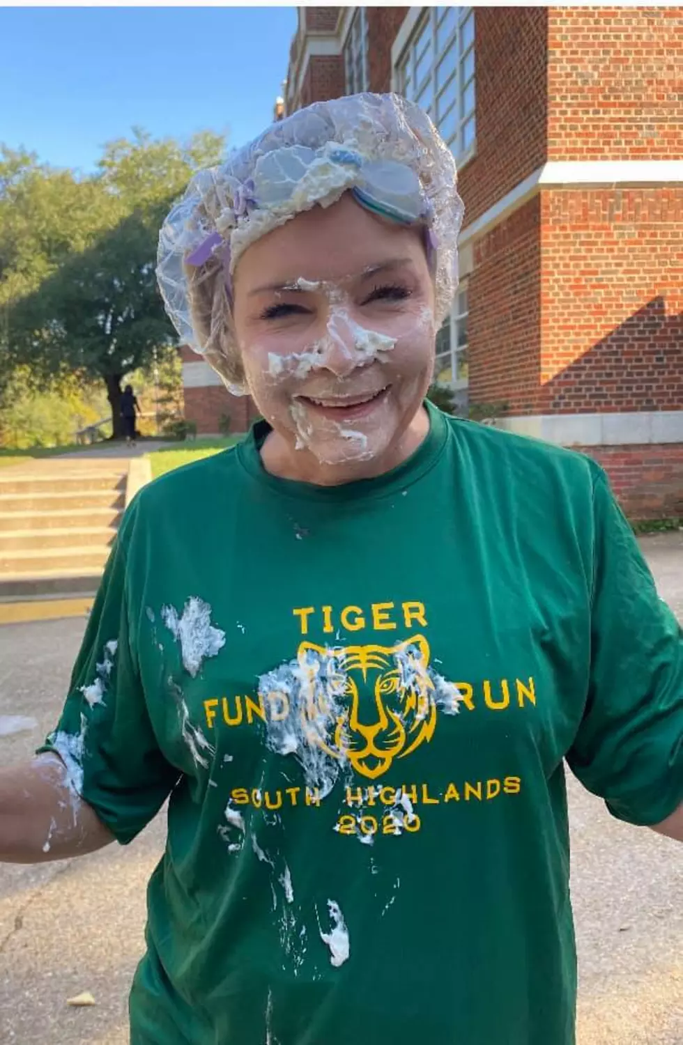 Shreveport Principal Takes Pie in Face