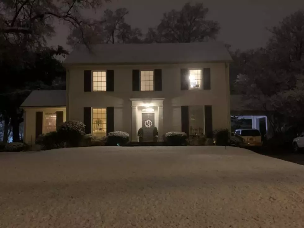 How Much Snow Did Shreveport Area Get?