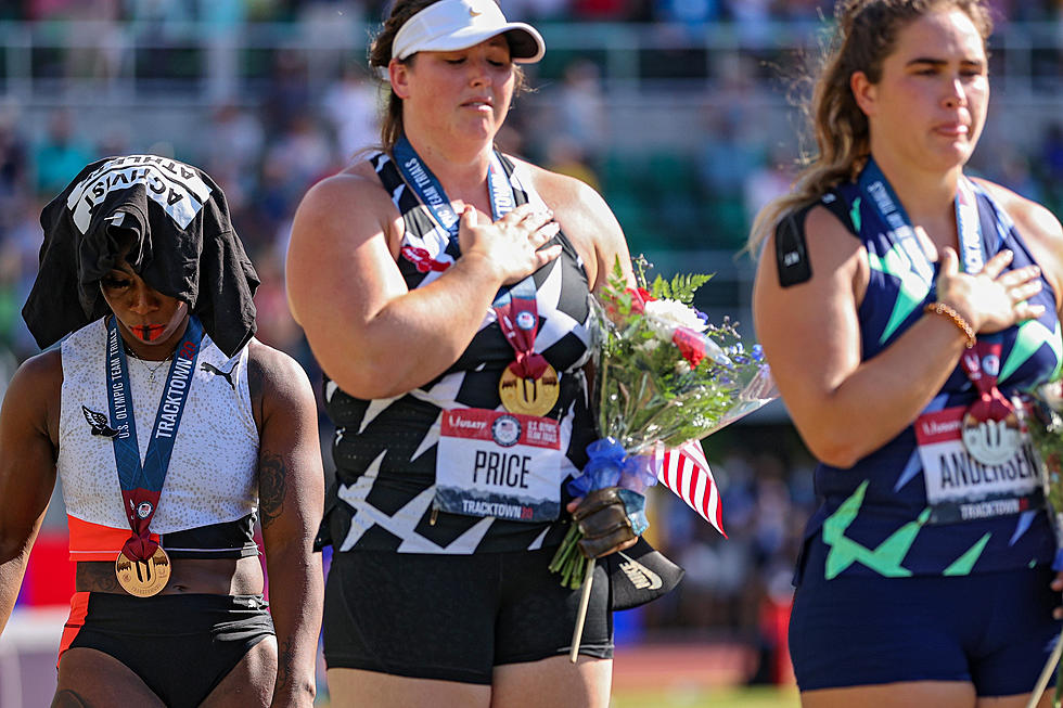 Athlete Gwen Berry Says She Never Said She Hated the United States