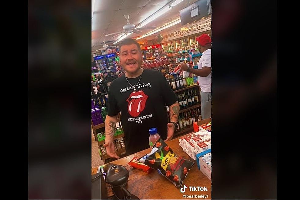 Louisiana Man Sings for Gas Station Clerk to Make Her Day