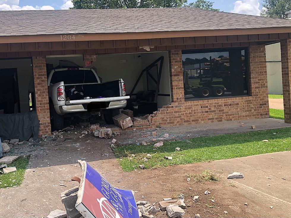 Pickup Truck Smashes Through Front of Mansfield Law Firm