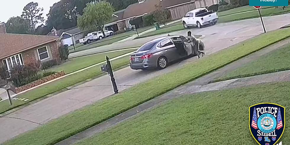Watch as Man Shoots at a Pick-up Truck in Louisiana Road Rage Incident