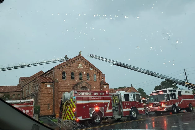 Historic Shreveport Church Catches Fire