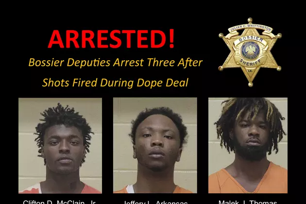 Three Arrested for Shooting During Drug Deal in Haughton