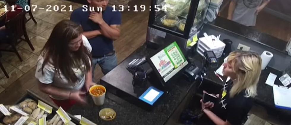 Texas Woman Caught on Video Throwing Soup on Clerk