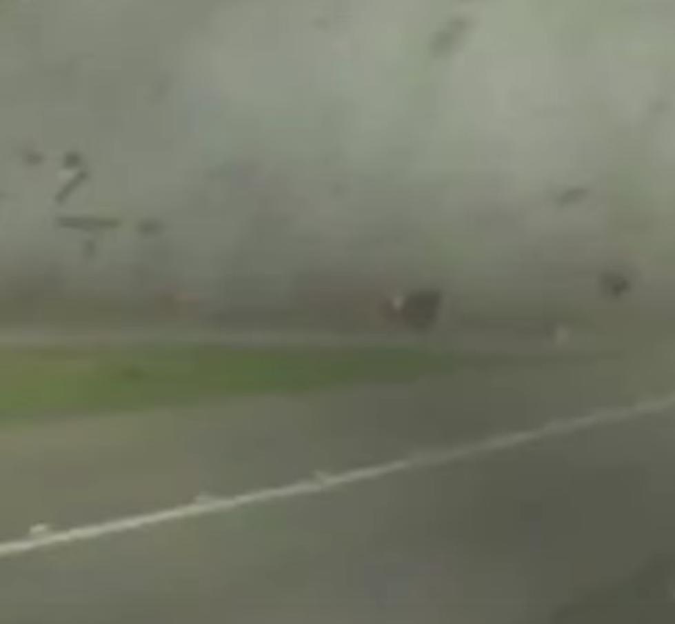 High Winds From Storm Sends Pickup-Truck Flying (VIDEO)