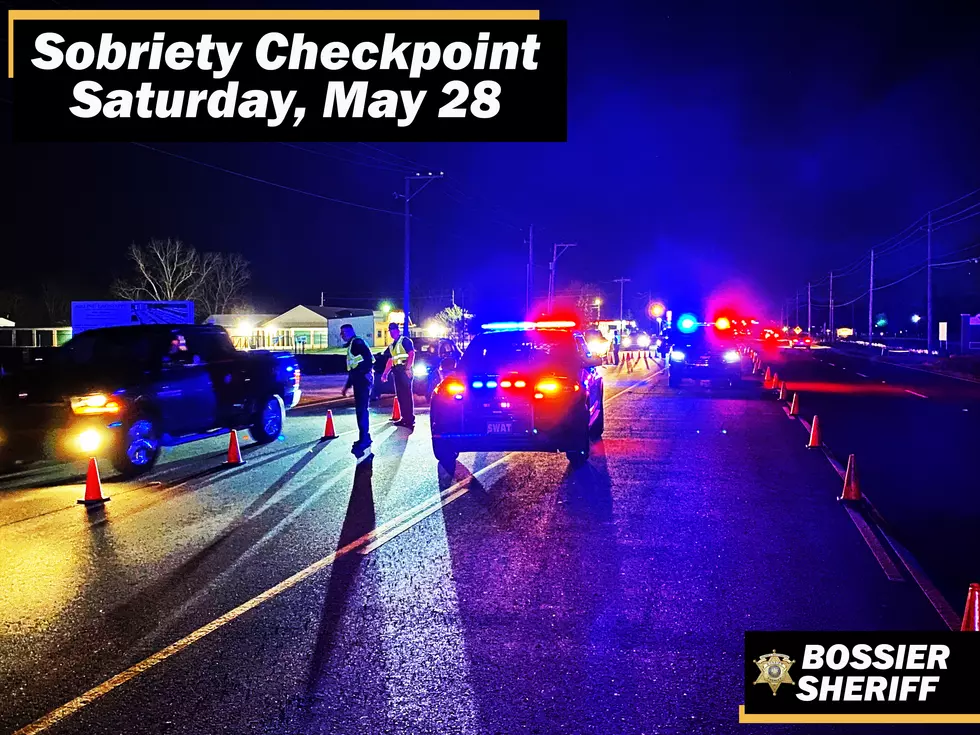 Bossier Sheriff’s Office Schedules Sobriety Checkpoint