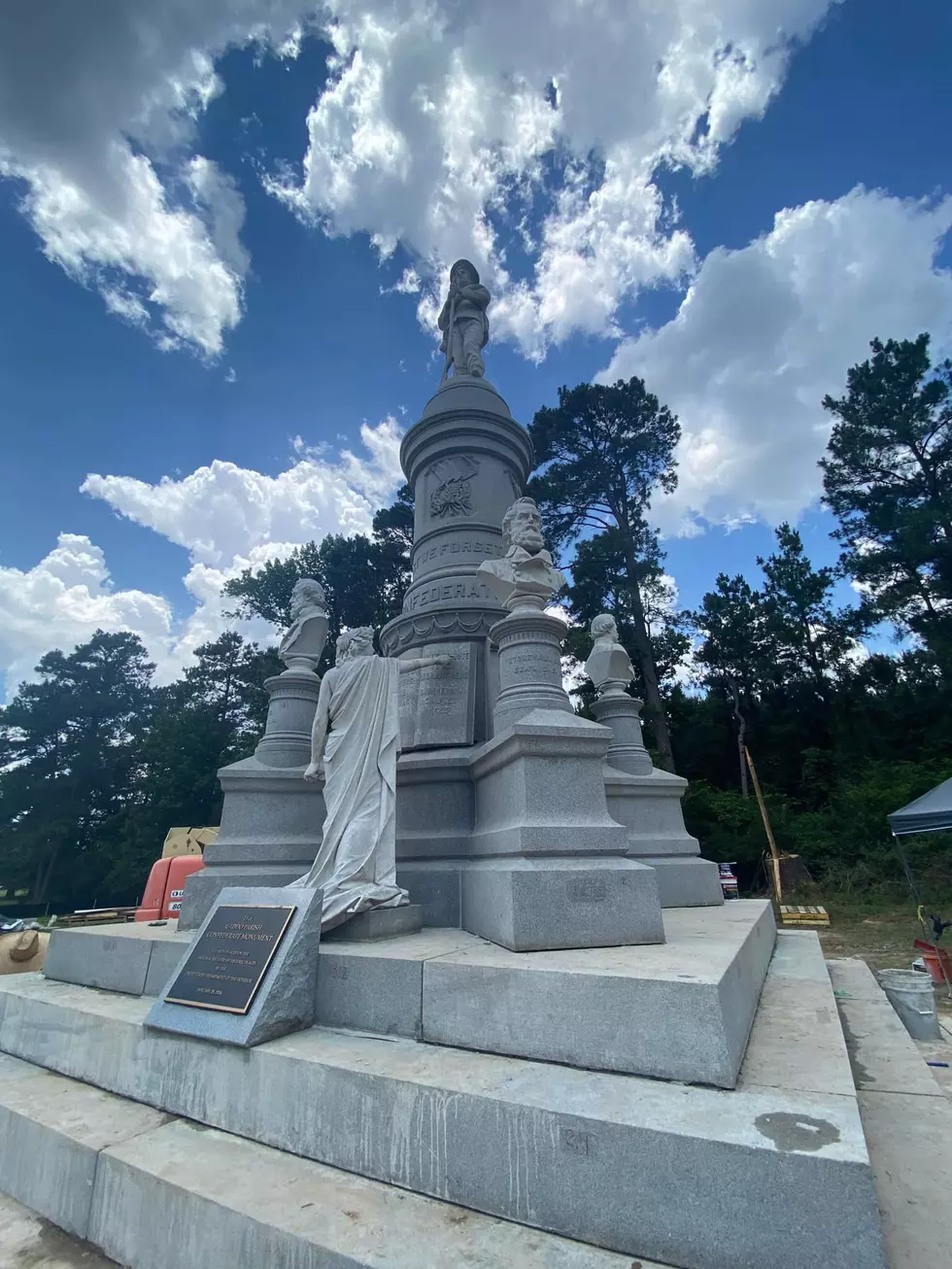 Confederate Monument Is Now in New Home in DeSoto Parish