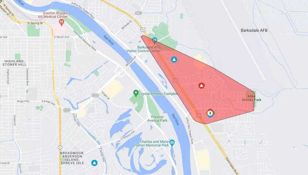 Hundreds in Bossier Without Power