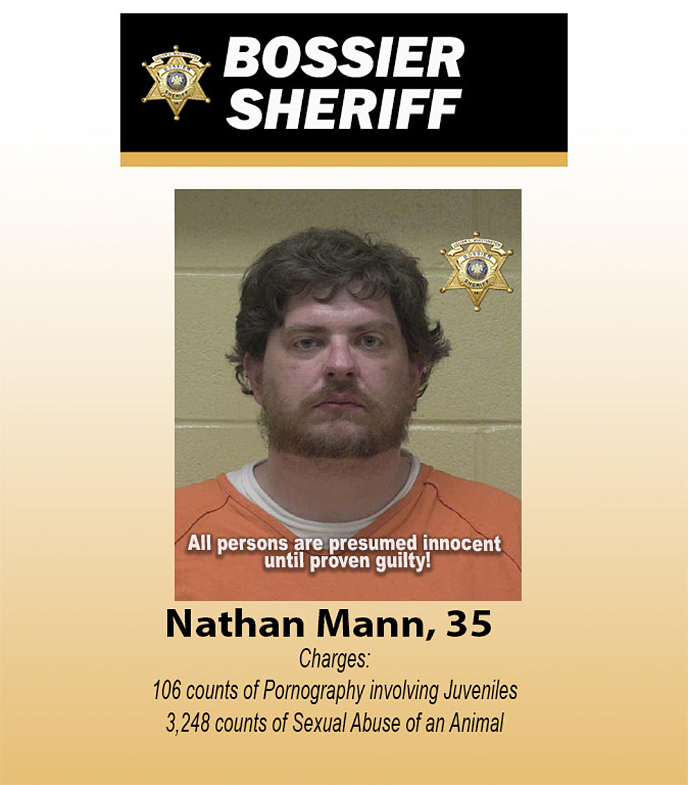 Bossier Man Arrested for Illegal Juvenile and Animal Images