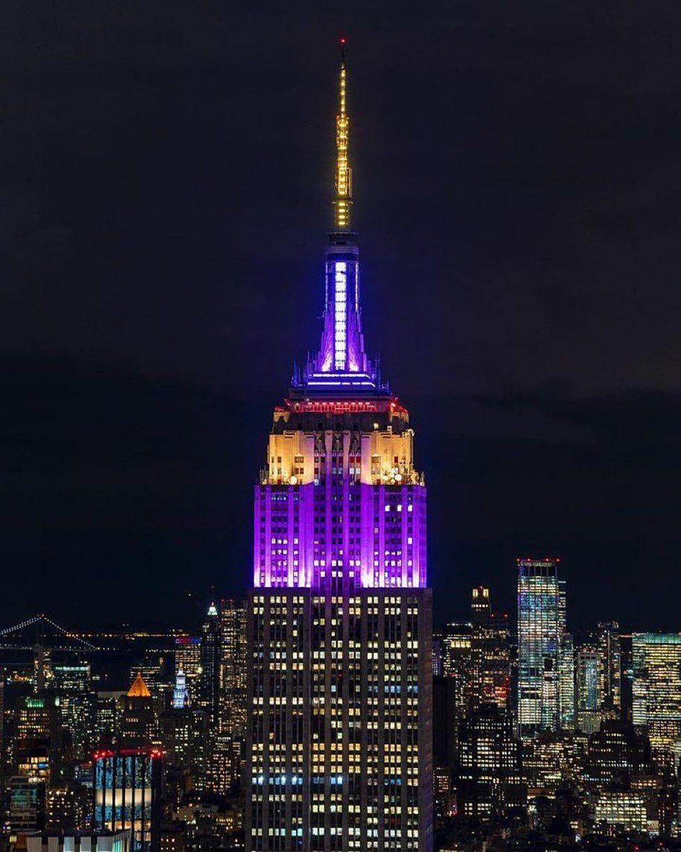 Empire State Building Honors LSU Women's Basketball