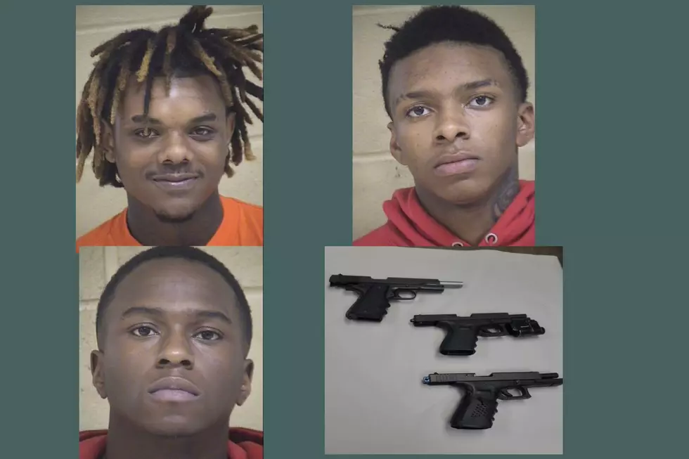 Three Shreveport Men Arrested with Illegal Firearms