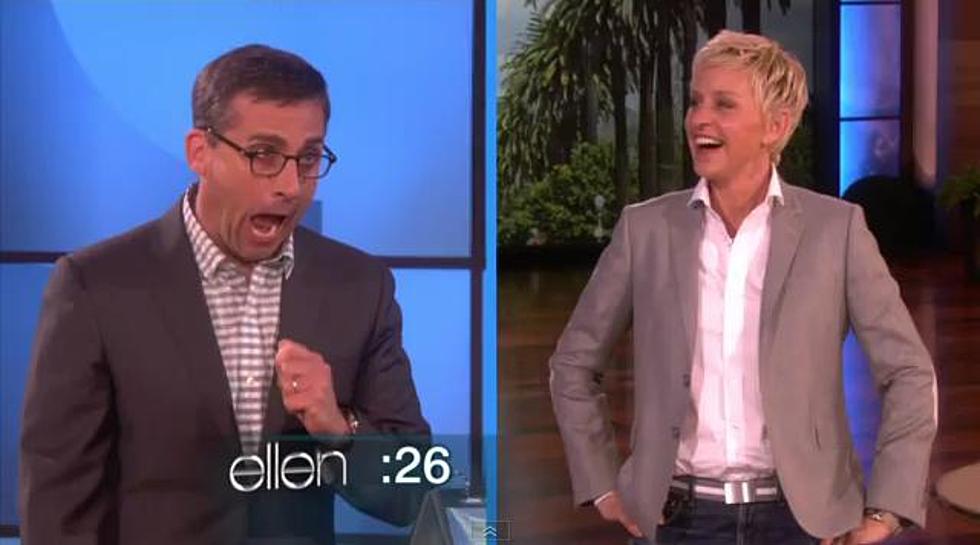 WATCH: Steve Carell Plays Charades with Ellen