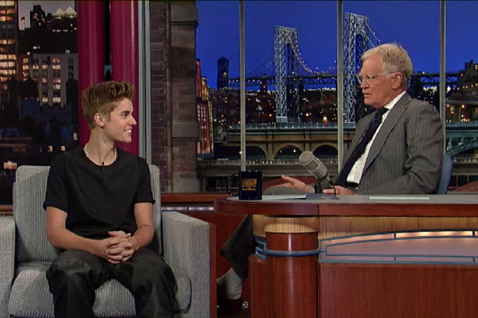 Justin Bieber Banters With David Letterman About Voting, His New Tattoo + More
