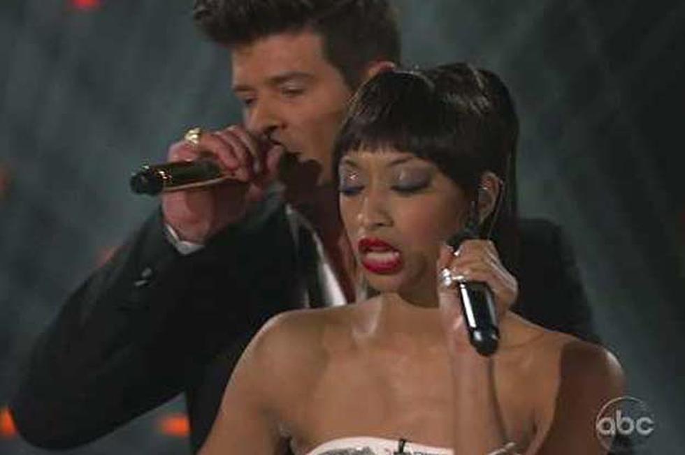 Robin Thicke + Olivia Chisholm Groove to ‘Let’s Stay Together’ on ‘Duets’