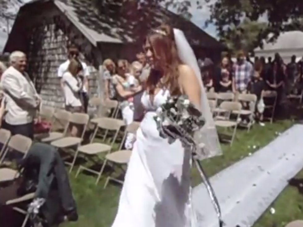 Without A Doubt the Worst Wedding Procession Video Ever (NSFW)