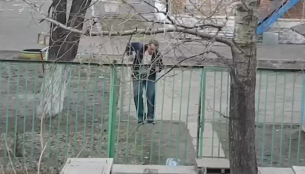 Drunk Guy Trying To Climb A Fence Will Make Your Day [VIDEO]