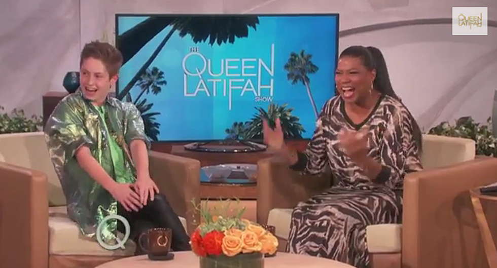 Viral Sensation Brendan Jordan On The Queen Latifah Show [Video]