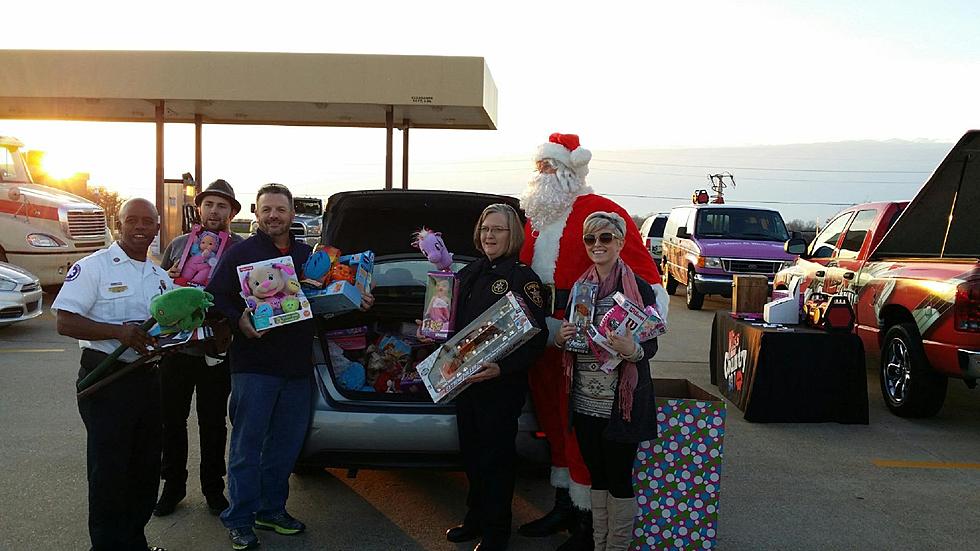 Operation Santa Claus Collects Toys For Local Children