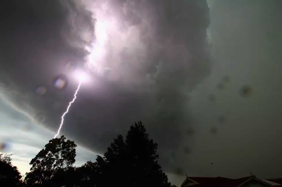 Police Officer’s Dash Cam Catches Ridiculously Close Lightning Strike [VIDEO]
