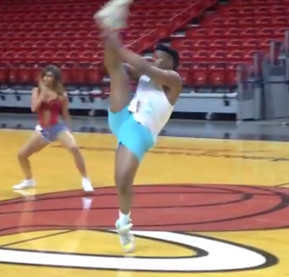 Male Dancer KILLS IT During A Miami Heat Dancer Audition [VIDEO]