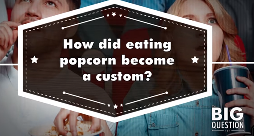How Did Eating Popcorn Become Popular In Movie Theaters