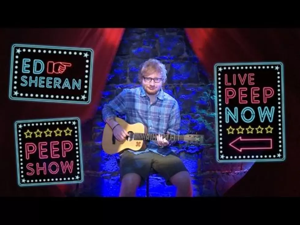 The Ed Sheeran $2 Peep Show Experiment [VIDEO]