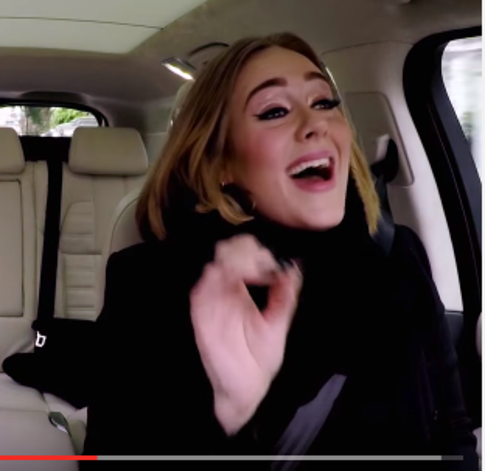 Carpool Karaoke With Adele [Video]