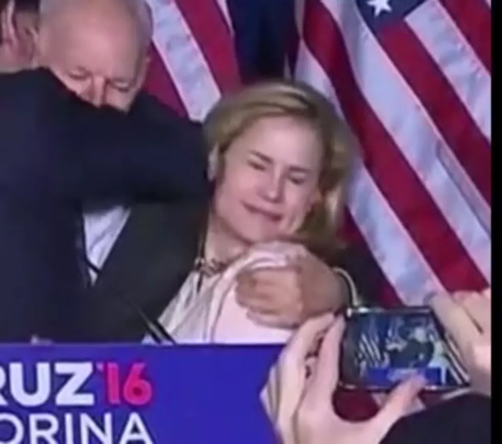 Ted Cruz Accidentally Elbows His Wife In The Face [VIDEO]