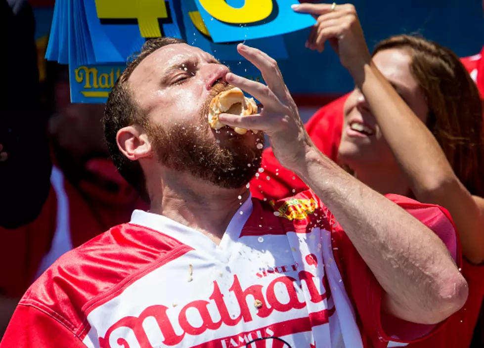 Joey Chestnut Regains Hot Dog Eating Title And Sets World Record [VIDEO]