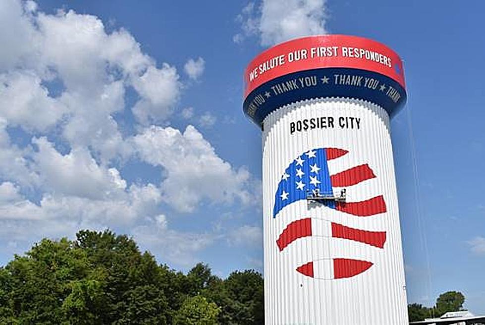 Bossier Wins People's Choice Award for Newly Painted Water Tower