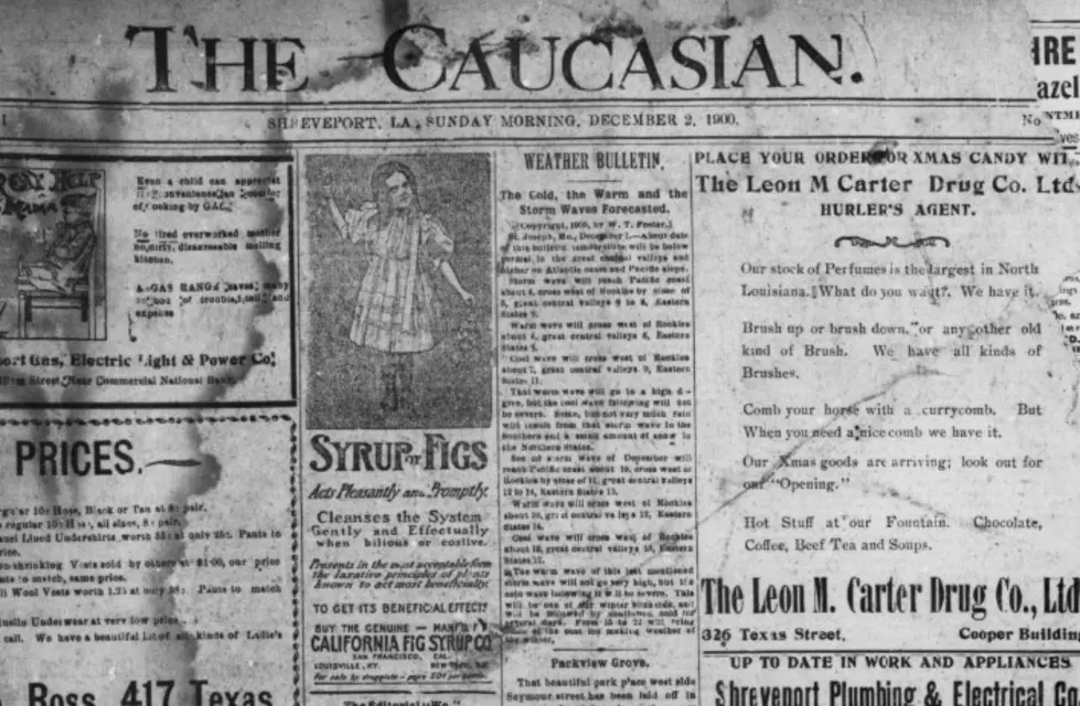 Whoa. Shreveport Used to Have a Newspaper Called ‘The Caucasian’