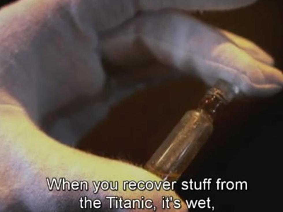 A Titantic Artifacts The Unexpected Smell Of Perfume [Video]