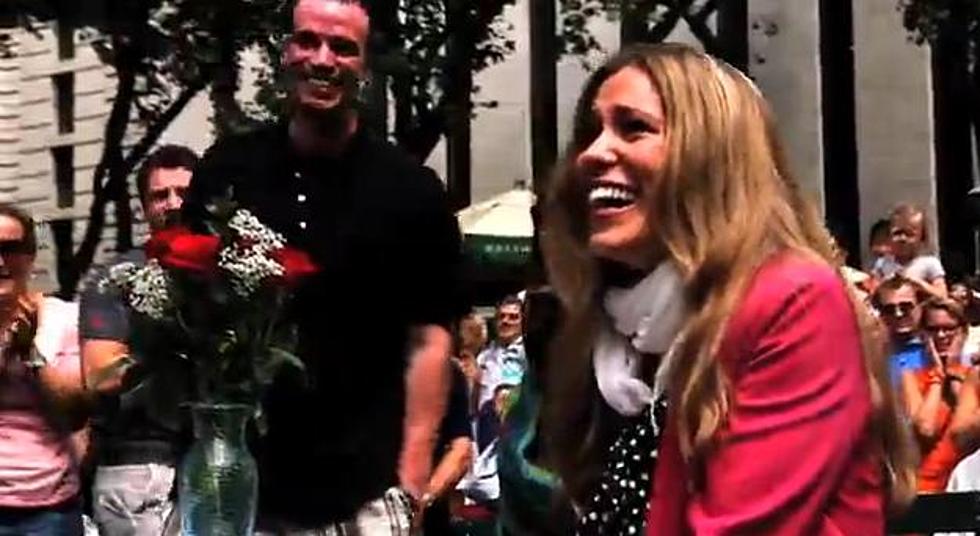 A Surprise Ending To A Flash Mob Wedding Proposal [VIDEO]