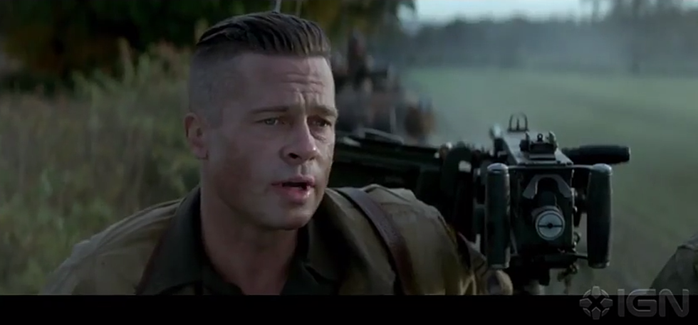 Trailer For ‘Fury’ Starring Brad Pitt (VIDEO)