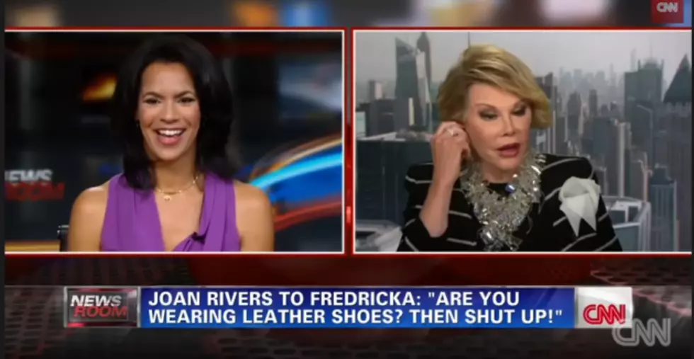 Joan Rivers Walks Out On CNN Interview (VIDEO)