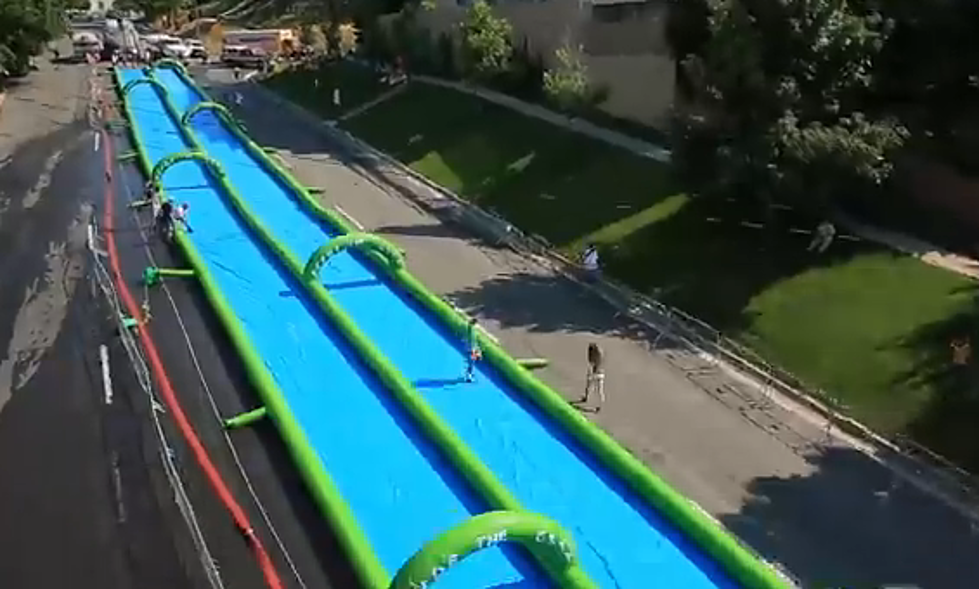 Could This Be the World’s Longest Slip and Slide? [VIDEO]